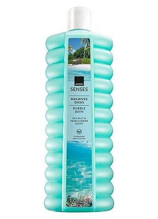Пена для ванны avon «мальдивский оазис», 1000 мл