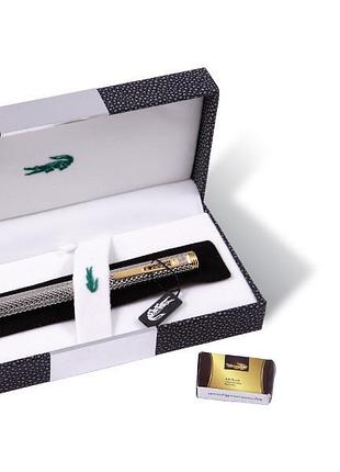 Ручка капиллярная crocodile 218 r в подарочной упаковке