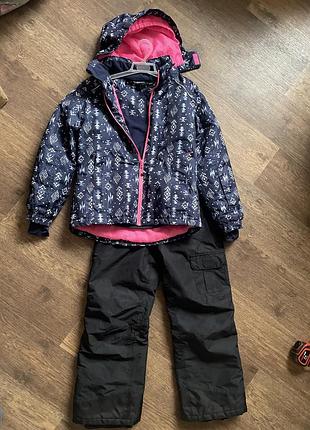 Зима куртка штани р.134/140 9-10 років