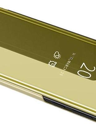 Чохол фліп дзеркальний на samsung а34 5g чехол книжка зеркальный на самсунг а34(sm-a346) золотой