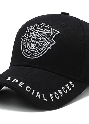 Бейсболка special forces usa котон цвет черный
