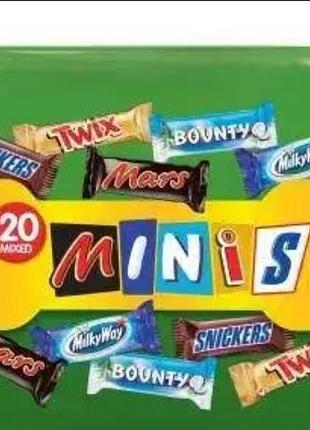 Шоколадні цукерки mars mixed minis, 710 грам