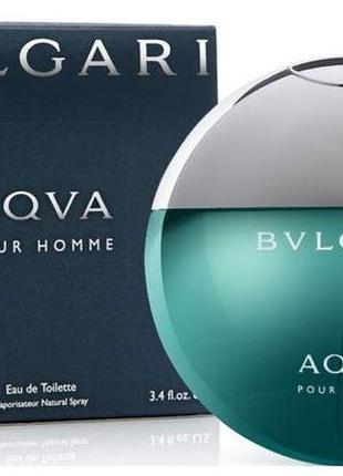 Туалетна вода чоловіча bvlgari aqva 100 мл