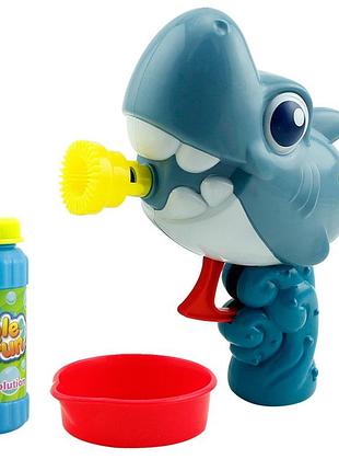 Пістолет для мильних бульбашок акула