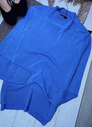 В’язаний джемпер m джемпер з коміром подовжений джемпер з боковими розрізами м’який джемпер