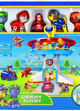 База щенячий патруль со звуком и светом