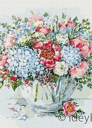 Картина по номерам сочетание красок елена вавилина идейка 40 х 40 кно3171