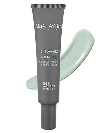 Сс крем з spf 15 alix avien, зелений, 40 мл