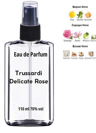 Женский аромат trussardi delicate rose 110 мл