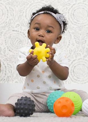 Infantino набір текстурних м'ячиків "яскраві м'ячики"