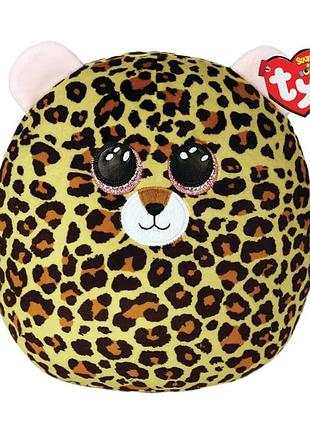 Ty squish-a-boos леопард "livvie" 40 см