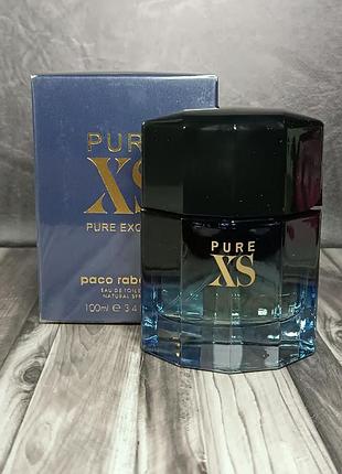 Lux чоловіча туалетна вода paco rabanne pure xs night (пако рабанне пуре найт) 100 мл