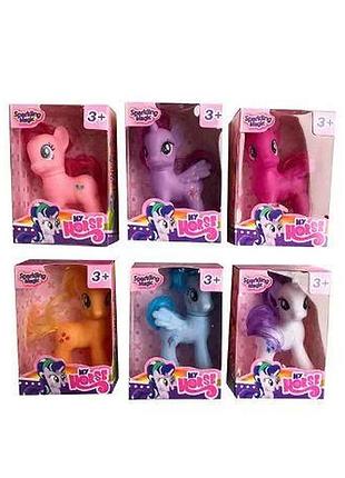 Ігрова фігурка поні, аксесуари, 6 видів, zr-211