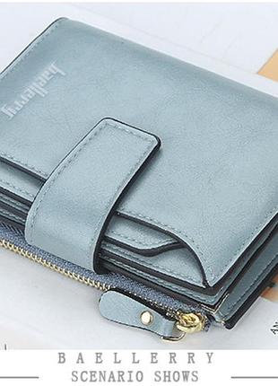 Женский фирменный кошелек baellerry. женский клатч. женское портмоне. женский кошелек на змейке, кнопке.