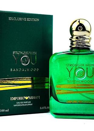 Emporio armani stronger with you sandalwood edp 100 ml