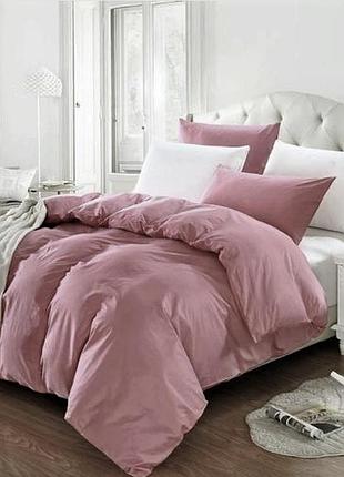 Набор пододеяльник 200х215см +наволочки 50х70 2шт бязь ярослав №1 темная роза
