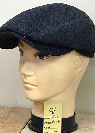 Кепка мужская реглан гаврош хулиганка шерстяная серая демисезонная comfort heads весенняя осенняя слимтекс 58