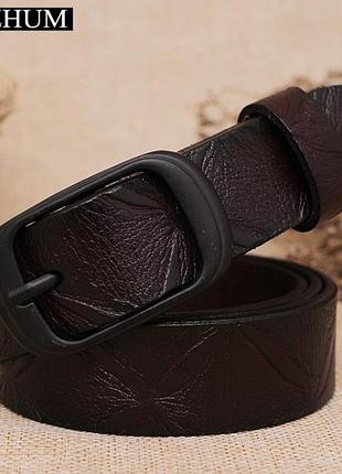 Женский ремень натуральная кожа( 4123 )