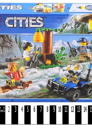 Конструктор lele cities втікачі в горах 112 дет