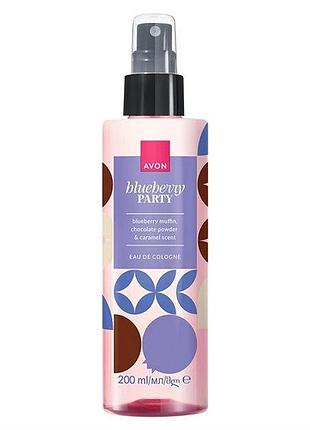 Міст для тіла avon edc blueberry party, 200 мл