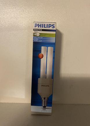 Люмінесцентна лампа лампа e14 ple/с 11w philips 230v (121374)