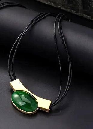 Колье с кулоном "винтаж"