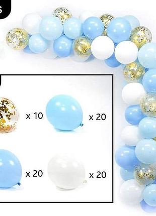 Фотозона голубая мечтательная нежность