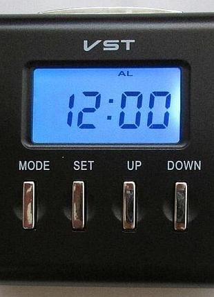 Электронные часы-будильник vst-7069s с подсветкой