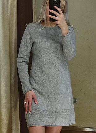 Кашемировое платье туника кашемир