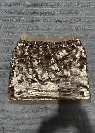 Спідниця з пайєток для дівчинки