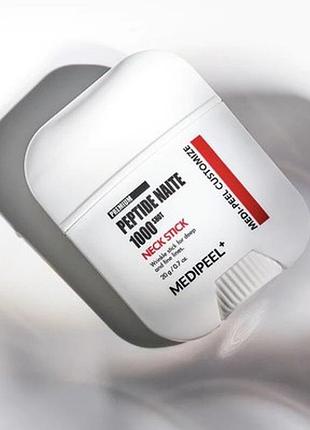 Подтягивающий стик для шеи с пептидным комплексом medi-peel premium naite thread neck stick, 20g
