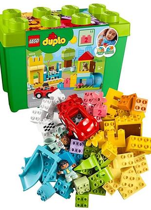 Lego duplo classic deluxe brick box большая коробка с кубиками конструктор (10914) новый!!!