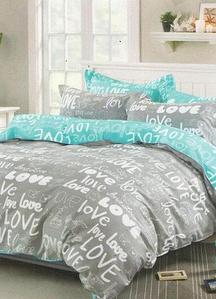 Постельное белье фланель лирика микс двуспальный