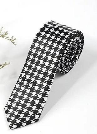 Галстук "гусиные лапки" 5х140см