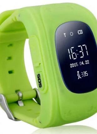 Дитячий смарт-годинник з gps-трекером smart baby watch g300 зелений