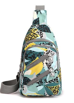 Популярна жіноча нагрудна сумка, нова нейлонова сумка через плече, сумка для мобільного телефона