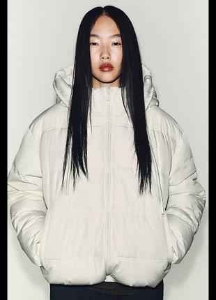 Куртка zara дутік еко пуховик до -22 морозу
