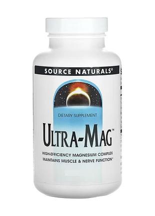 Source naturals, ultra-mag, комплекс із магнієм, 30 таблеток