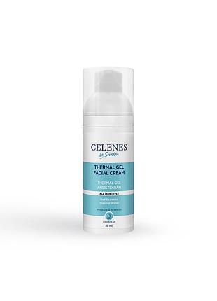 Celenes термальний зволожуючий гель-крем для всіх типів шкіри , 50мл