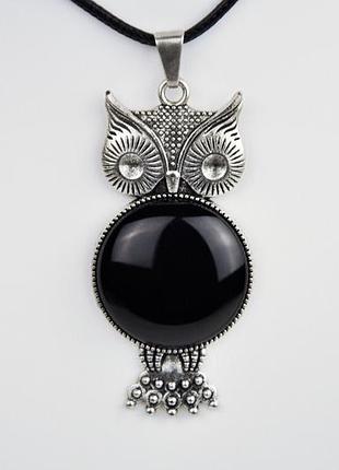 Кулон сова агат арт. 771268