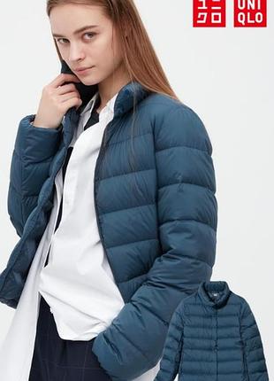 Ультралегкий пуховик uniqlo