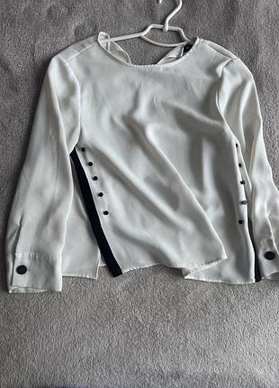 Блуза біла zara