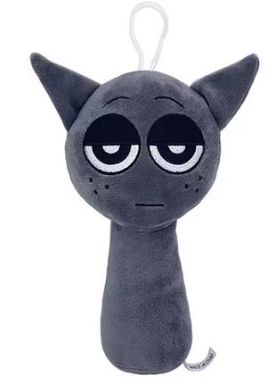 М'яка іграшка грей спрункі 22 см сірий sprunki incrediboxb grey