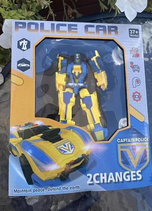 Трансформер q1922 тоботun джастіс , tobot sergeant justice