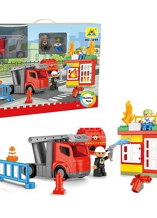 Конструктор hg-1899 пожарная