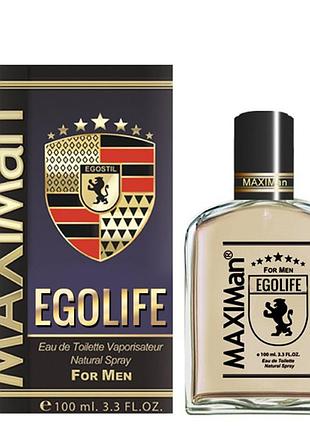 Туалетная вода maximan egolife мужская 100мл