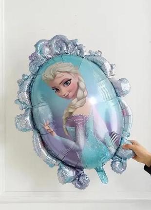 Фигура ледяное сердце эльза и анеа 99*69 см