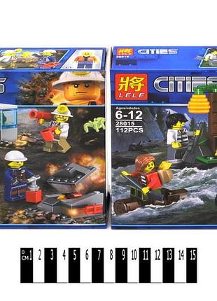 Конструктор lele cities 107дет. 28015