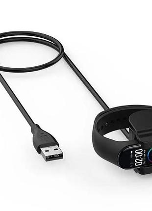 Кабель usb для зарядки xiaomi mi band 4 клипса