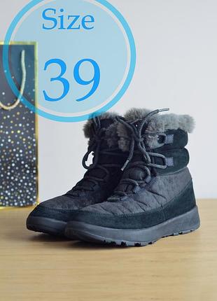 Женские зимние ботинки columbia slopeside peak luxe, (р. 39)